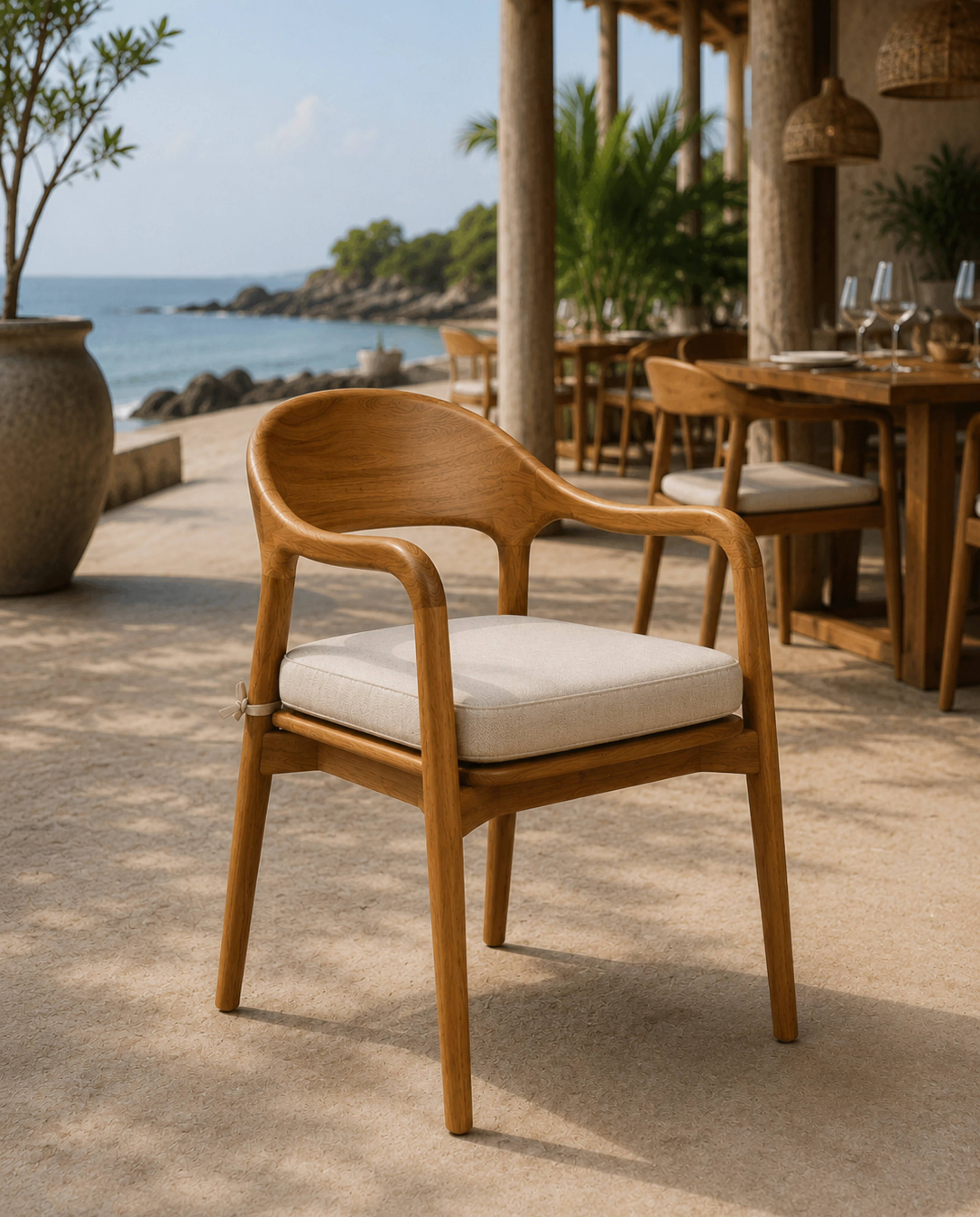 Silla para exterior Savona 2